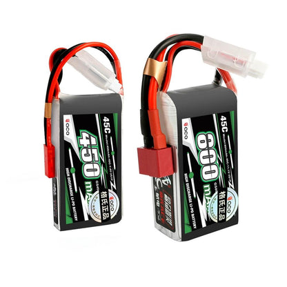 NEW Gens ACE 450man 800mAh 2S 3S 7.4v 11.1V 45C Avionics With T/JSYP Plug Lithium battery for aircraft model - RCDrone