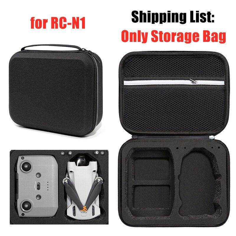 Storage Bag for DJI MINI 3 PRO - Shoulder Bag Backpack Travel Drone Body Remote Control RC-N1/DJI RC Carrying Case Accessories - RCDrone