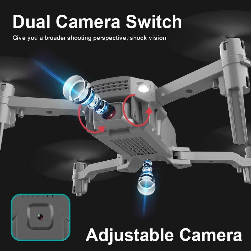 Nouveau drone avec caméra, hd 4k Pixel Uav Wifi Fpv Quadcopter avec  fonction de maintien de l'altitude, application Contrôle Rc Avion Jouet
