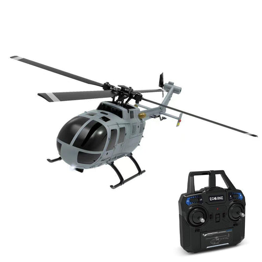 Eachine E120 RC Helicopter - 2.4G 4CH 6-Axis Gyro Optical Flow Localization Flybarless Scale Helicopter - RCDrone