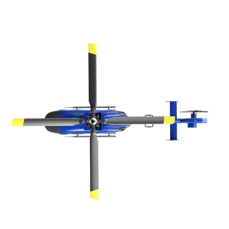 RC ERA C187 Rc Helicopter - 2.4G 4CH Single Blade EC-135 Scale 6-Axis Gyro Electric Flybarless RC Remote Control Helicopter RTF VS Eachine E120 - RCDrone
