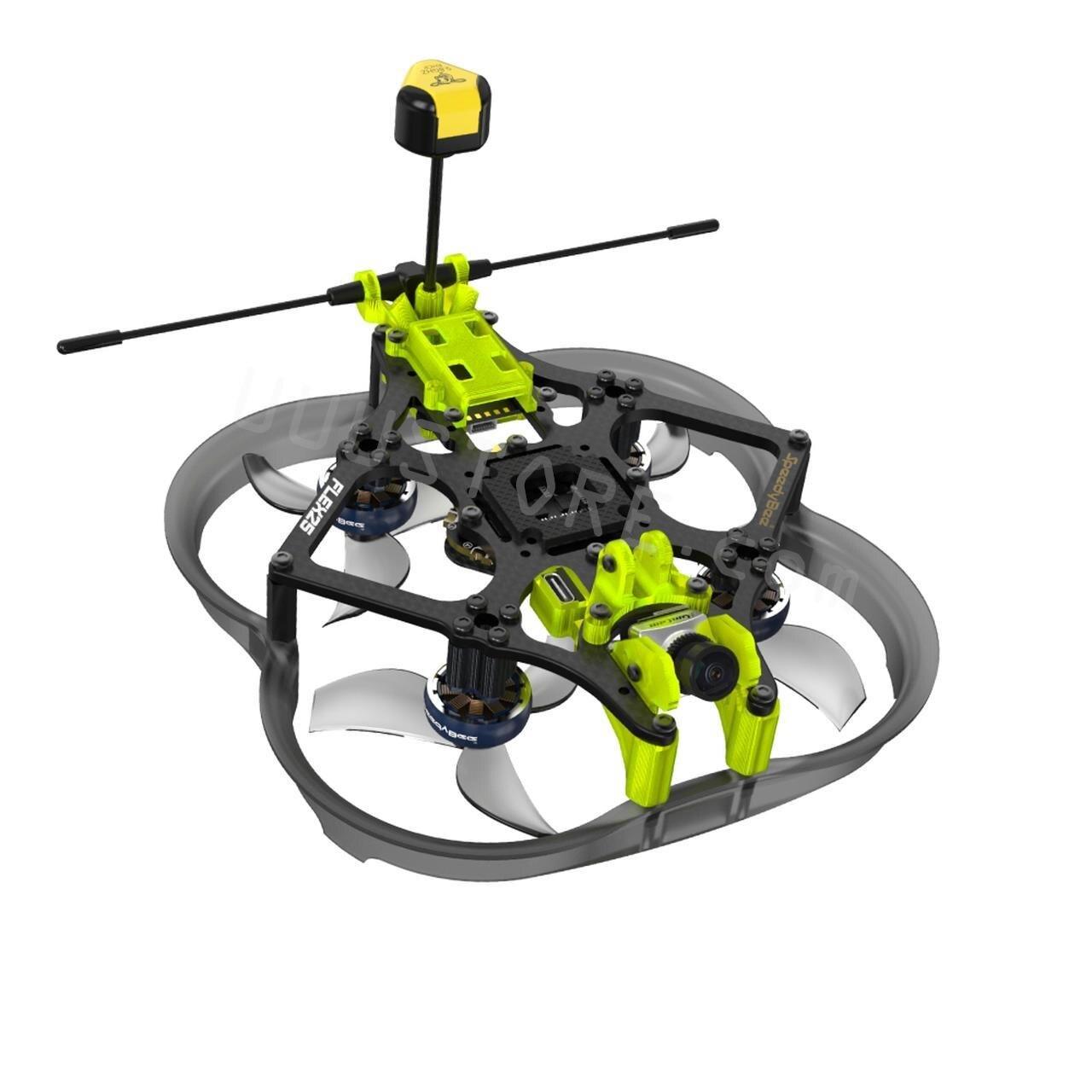 SpeedyBee Flex25 Analog - 78mm F7 35A AIO 4S 2.5 Inch CineWhoop RC FPV Racing Drone with 800mW VTX RunCam Phoenix2 Nano Camera Toy - RCDrone
