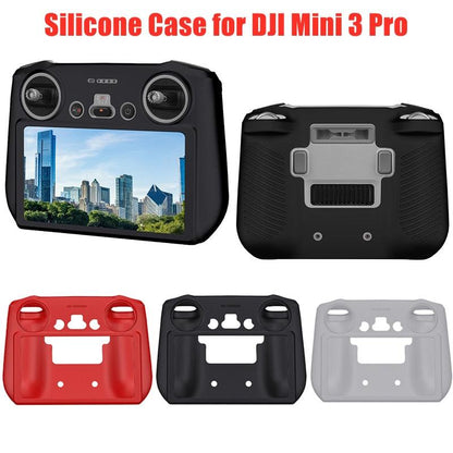 Silicone Case Cover for DJI Mini 3 Pro Drone Remote Control Anti-Scratch Protective Case Sleeve for DJI RC Accessories - RCDrone