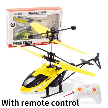 DW2137 Rc Helicopter - 2 Channel Remote Control Mini Drone Flying Helicopter Infraed Induction Kid Toys Aircraft LED Drone Flying Suspension Induction Helicopter - RCDrone