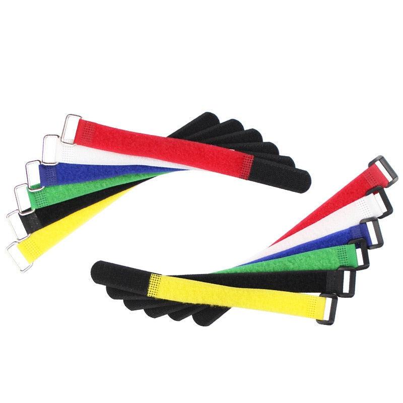 Lipo Battery Strap - 10PCS 200mm 300mm Magic Sticker Lipo Battery Strap for RC Helicopter Airplane FPV Racing Drone Batteries DIY Parts - RCDrone
