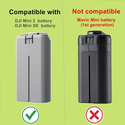 Mini 2/Mini SE Battery Charger Two Way Charging Hub Drone Batteries USB Charger for DJI Mini 2/Mini SE Accessories Modular Battery - RCDrone