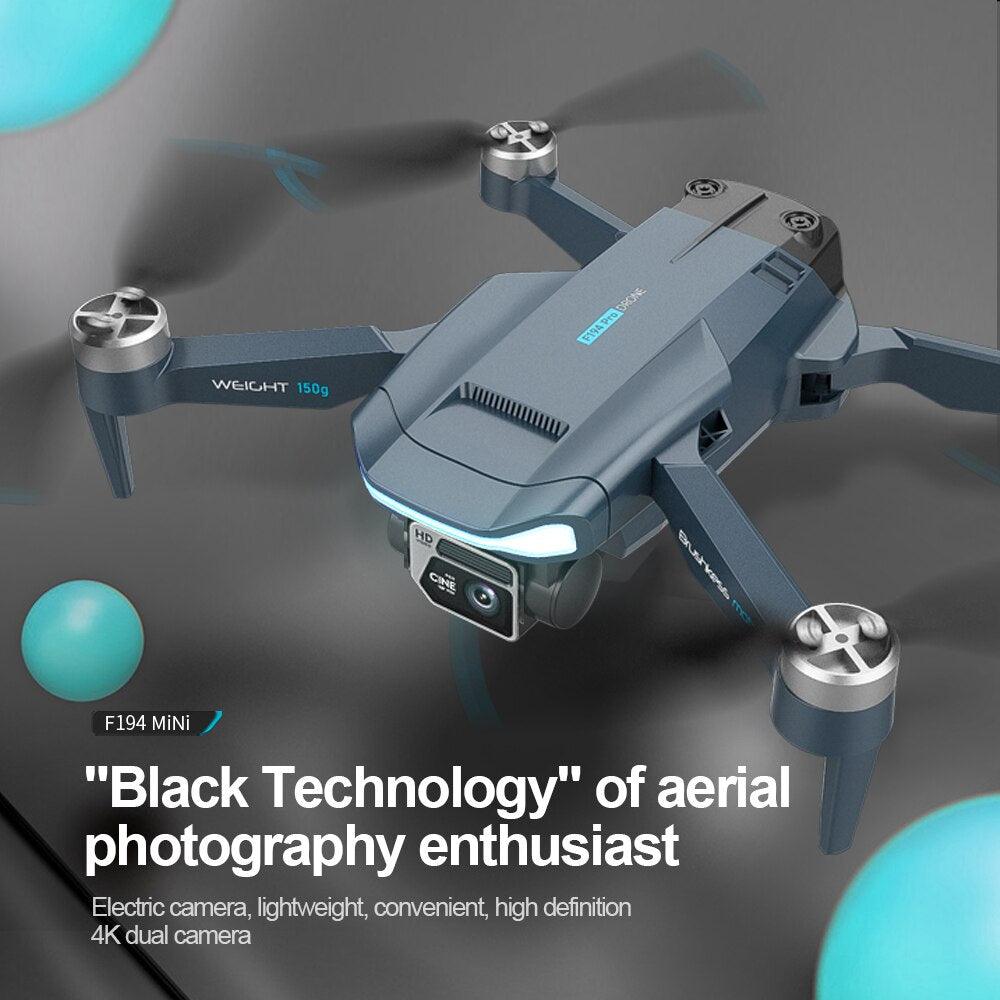 F194 GPS Drone 1KM 5G 4K HD Dual Camera Fixed Height Brushless WIFI