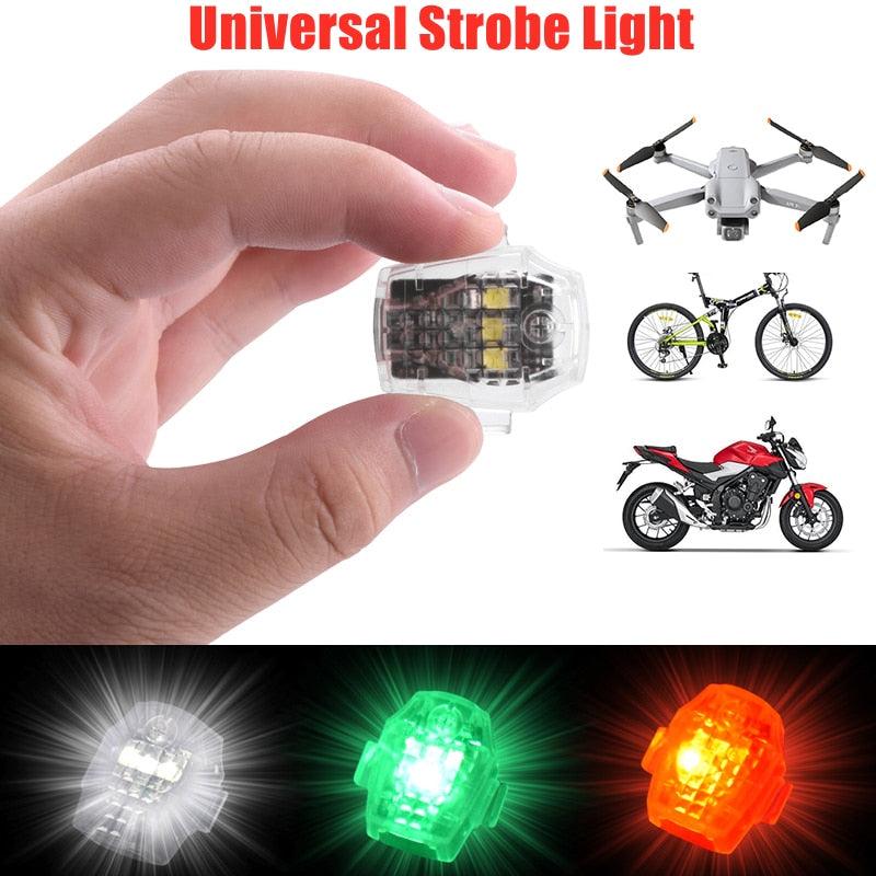 4 Luci Stroboscopiche LED Per Droni | 7 Colori, Ricaricabili USB, Anticollisione - Ideali Per Volo Notturno - Foto 5