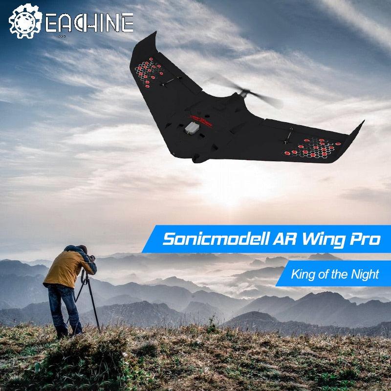 Beginner Electric Sonicmodell AR Wing Pro RC Airplane - 1000mm Wingspan EPP FPV Flying Wing Model Building KIT/PNP Version RC Plane Drone - RCDrone