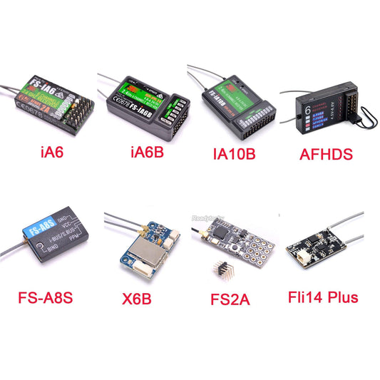 iA6B X6B A8S R6B iA10B RX2A Fli14 - Receiver Radio Controller for FLYSKY - RCDrone