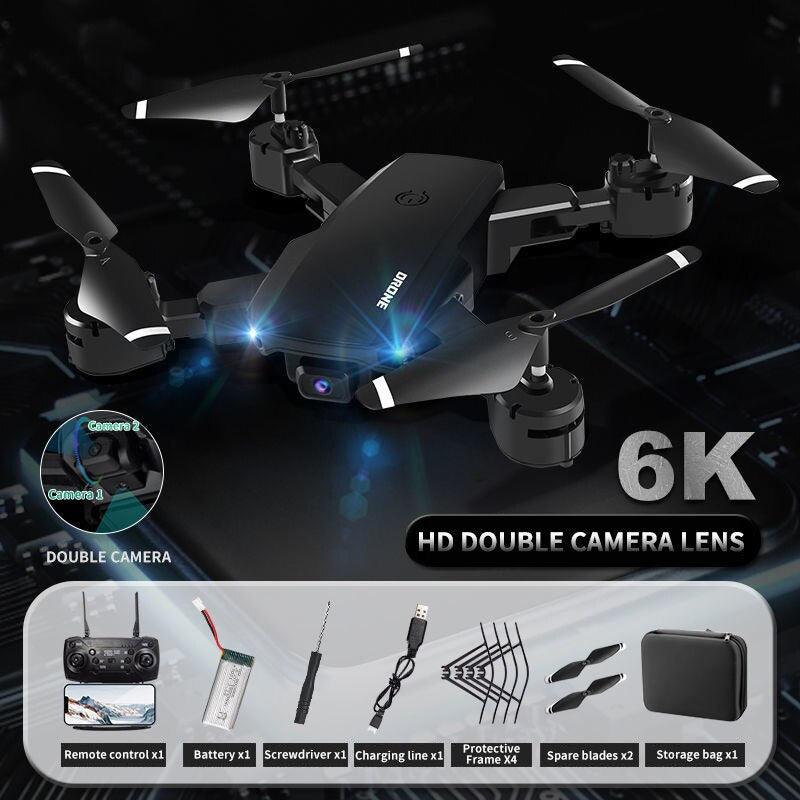 New Quadcopter Drone 8K Profesional Drones With 4k HD Obstacle Avoidance Aerial Photography RC Helicopter Airplane Foldable Dron - RCDrone