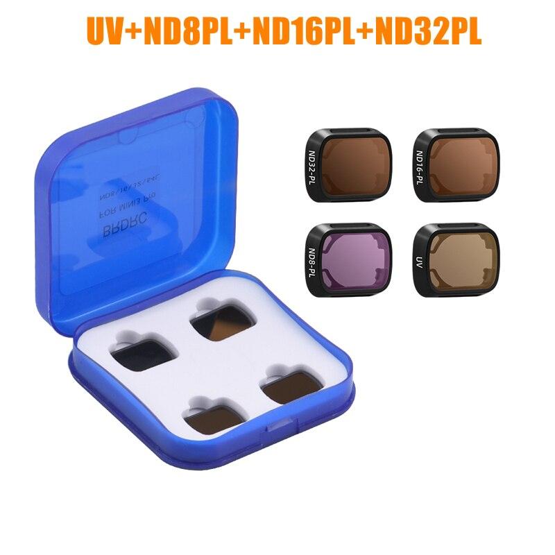 Camera Lens Filter for DJI Mini 3 Pro - UV CPL ND8PL ND16PL ND32PL ND64PL Filters Kit For Mavic Mini 3 Pro Drone Accessories - RCDrone