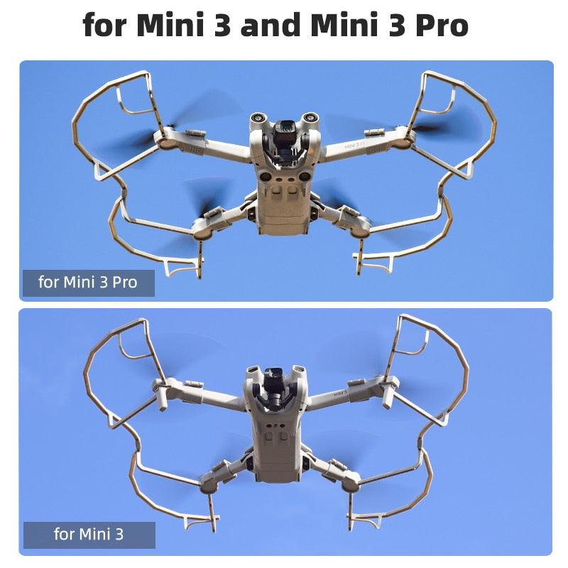 Drone Propeller Guard for DJI Mini 3 /MINI 3 Pro - Quick Release Wing Fan Protective Cover Propellers Protector Drone Accessories - RCDrone