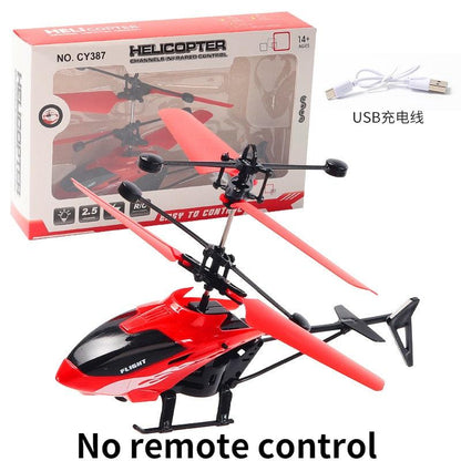 DW2137 Rc Helicopter - 2 Channel Remote Control Mini Drone Flying Helicopter Infraed Induction Kid Toys Aircraft LED Drone Flying Suspension Induction Helicopter - RCDrone