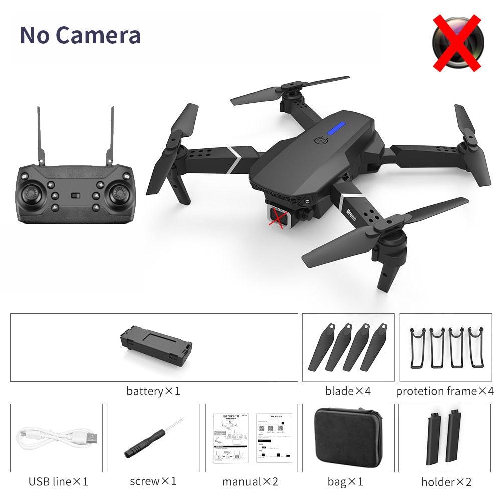 E88 Pro Drone - 2022 新しいドローン 4K 広角 HD カメラ 折りたたみ式