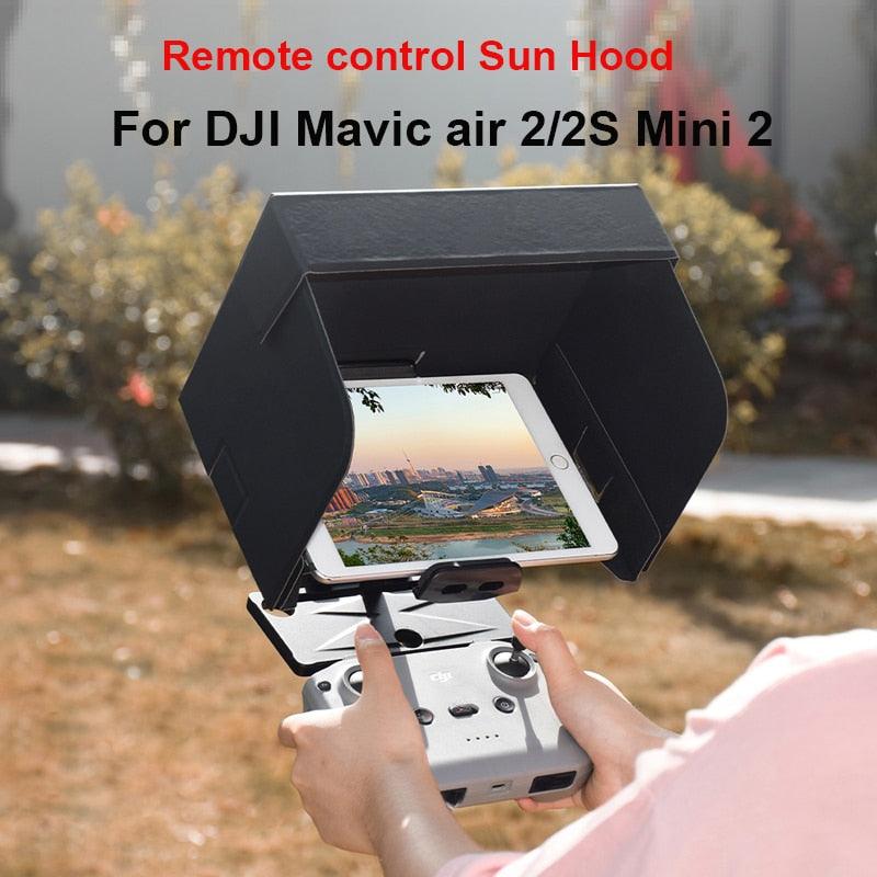 Foldable Phone Tablet Sun Shade for DJI Mavic 3/Air 2/2S/Mini 2/MINI 3 PRO Drone Remote Control Clip Holder Stand Accessories - RCDrone