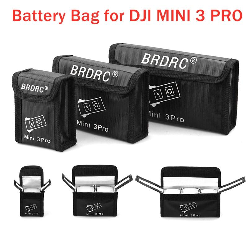 LiPo Battery Safe Bag for DJI MINI 3 PRO Drone - Explosion-proof Protective Bag Battery Storage Case for MINI 3 Accessories - RCDrone
