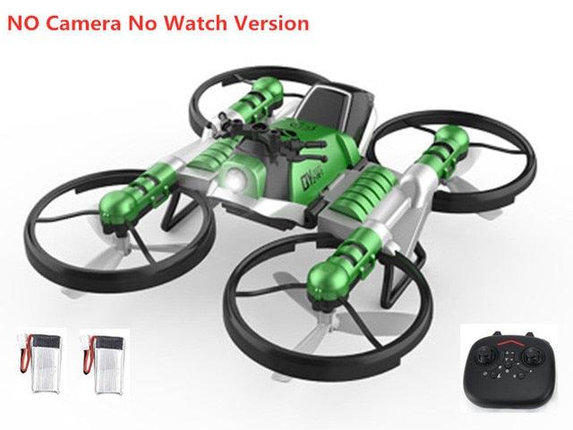 Motorcycle aircraft 2 in 1 Deformation Drone With 4K HD Camera 3D Flip One Key Return Headless Mode RC Quadrocopter - RCDrone