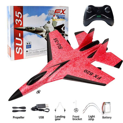 Super - Planeur à ailes EPP FX-820 2.4G 2CH SU-35, Radio, Télécommande Super - Planeur à ailes EPP FX-820 2.4G 2CH SU-35, Radio, Télécommande