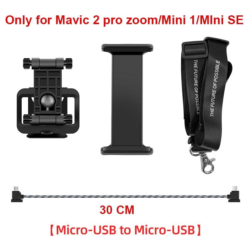 Tablet Holder Bracket Phone for DJI Mavic 2 Pro Zoom Mini 1 SE Drone Monitor Front View Mount for Mavic Pro/Air/Spark Accessory - RCDrone