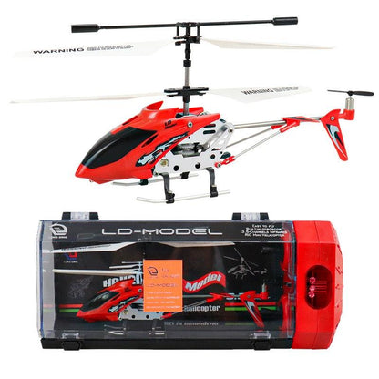 LD-Model Rc Helicopter - 3.5CH Metal RC Helicopter With Lights Remote Controller Helicopter - RCDrone