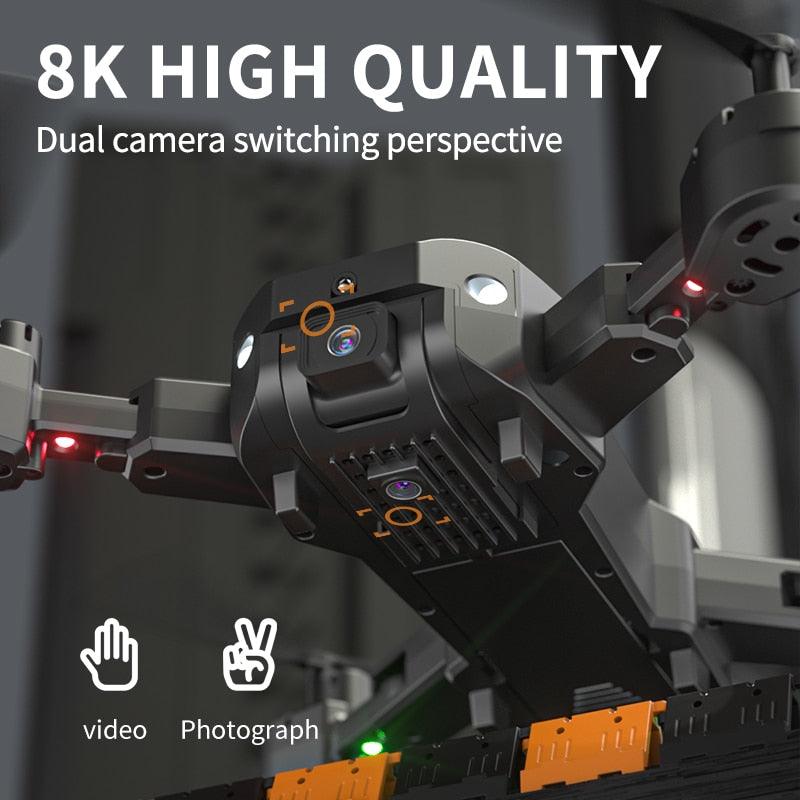 GPS 5G 8K HD Drone Professional Dual Camera Wifi FPV Obstacle