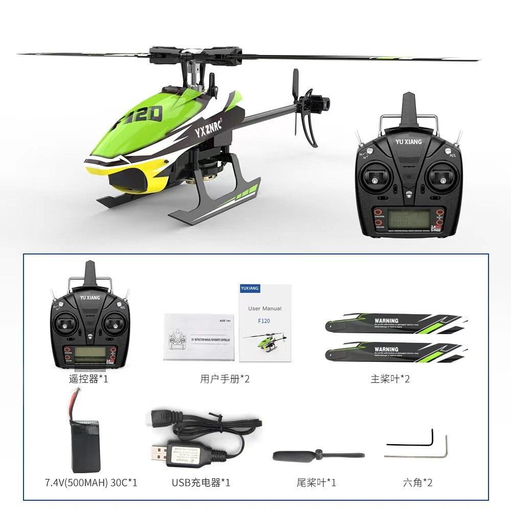 Two Channel Suspension Remote Control Helicopter Anti Fall Aileronless RCDrone