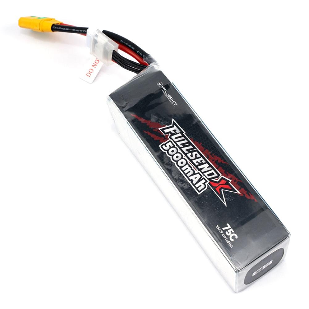 iFlight FULLSEND X 8S 5000mAh 75C Lipo Battery with XT90H Connector FPV drone Battery - RCDrone