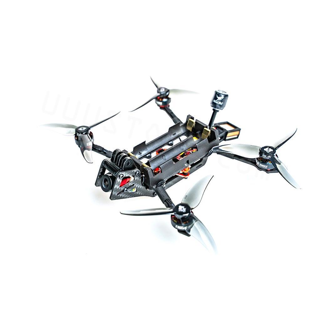 HGLRC Rekon35 - Zeus10 AIO Zeus nano VTX 350mW Caddx Ratel 2 M80 GPS 1303.5 KV5500 2S 3.5inch Nano Long Range FPV Drone RC Model - RCDrone