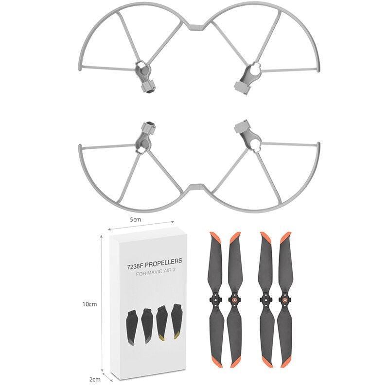 Propeller Guard for DJI Mavic Air 2/2S Drone Protective Cover for mavic air2/Mavic Air 2S Accessories with Foldable Landing Gear - RCDrone