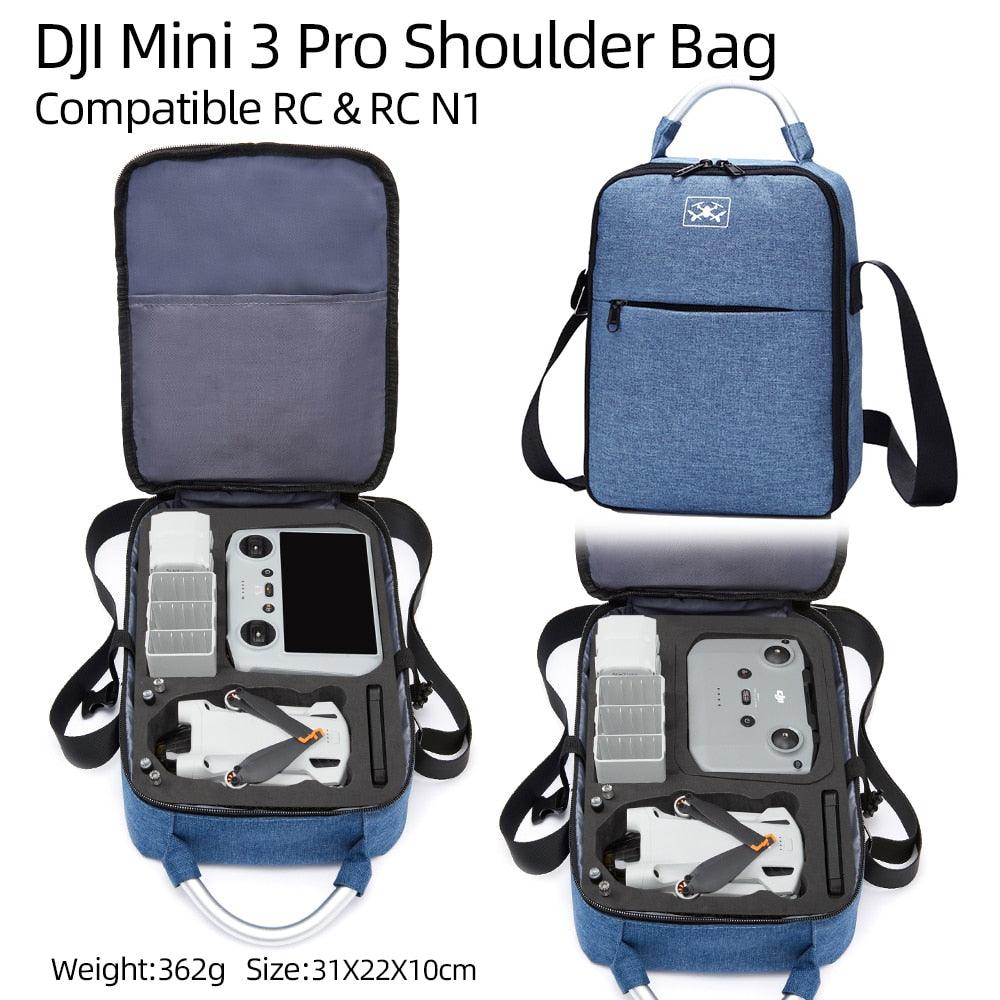 Mavic MINI 3 Pro Portable Shoulder Bag Carring Case Storage RC Screen Remote Controller Bag For DJI MINI 3 Pro Drone Accessories - RCDrone