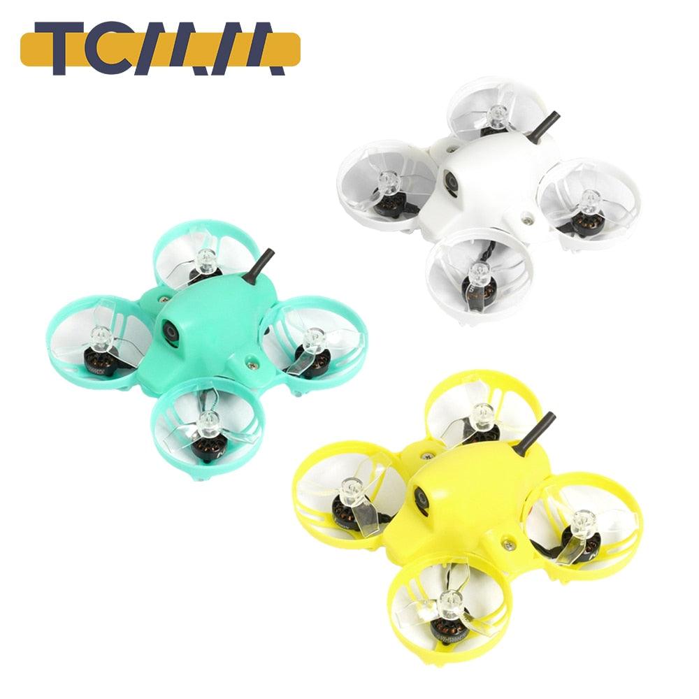 TCMMRC Kun65 Tinywhoop Drone - 1S 5A 65mm 5.8G 0802 25000KV 25MW Brushless FPV Mini Quadcopter Kit with Runcam Camera - RCDrone