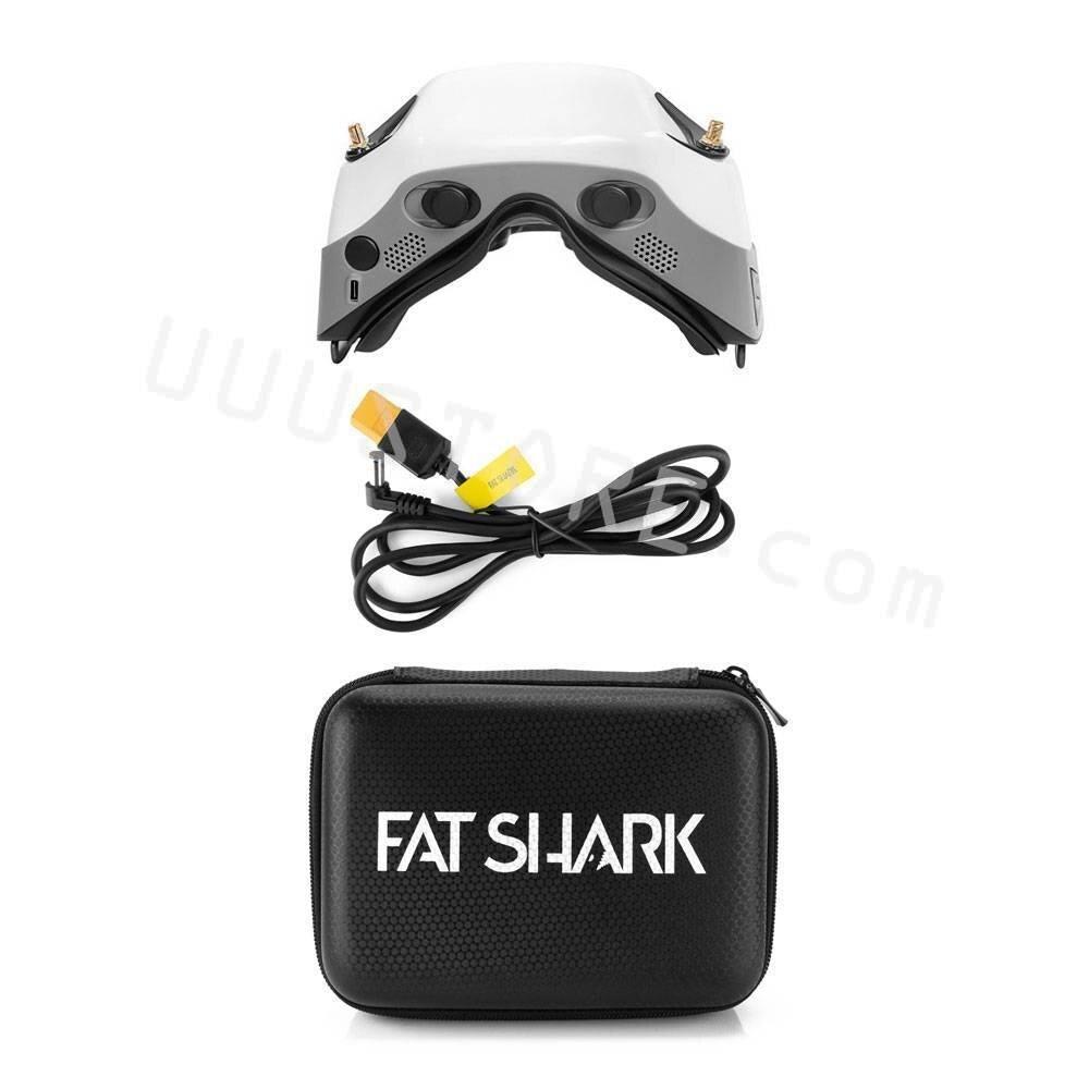 FatShark Dominator HDO3 FPV Goggles - Digital HD 1080p OLED Dual Micro Displays FPV Glasses Fatshark Video Headset for FPV Drone - RCDrone