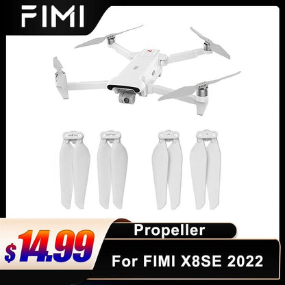 FIMI X8 SE 2022 Propellers - Camera Drone Accecssories Propellers Quick-Release FIMI A3 RC Quadcopter Propeller Original RC Drone Accessories - RCDrone