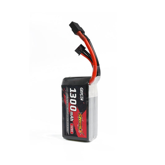 GEPRC Storm 4S 1300mAh 120C Lipo Battery - Suitable For 3-5Inch Series Drone For RC FPV Quadcopter Freestyle Series Drone FPV Battery - RCDrone