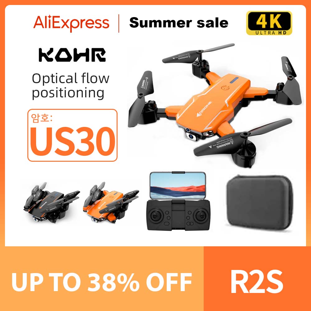 R2S Drone, AlExpress Summer sale 4K ULTRA HD RoHR 