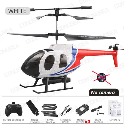 6Ch Rc Helicopter Pane Mini Drones with Camera Hd 8K Wifi FPV Dron Aircraft Rc Airplane Toys for Boys Children Adults - RCDrone