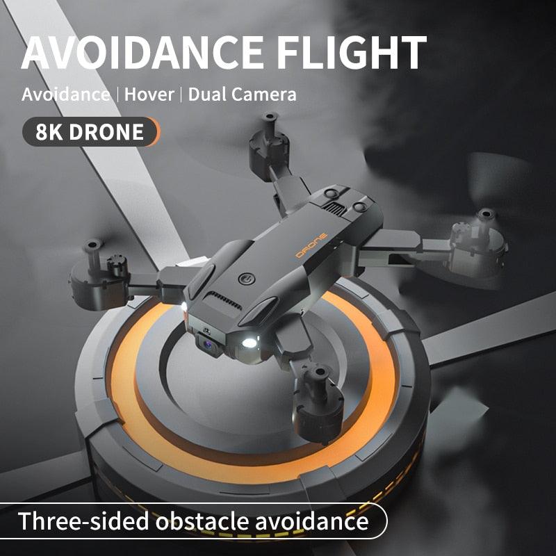 GPS 5G 8K HD Drone Professional Dual Camera Wifi FPV Obstacle Avoidance Folding Quadcopter Rc Distance 1000M Gift Toy - RCDrone