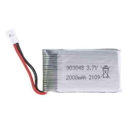 R58A 3.7V 2000mAh Lipo Battery 903048 Li-ion Battery/Charger RC Quadcopter Accessory Repair Spare Part for KY601S H11D H11C RC - RCDrone