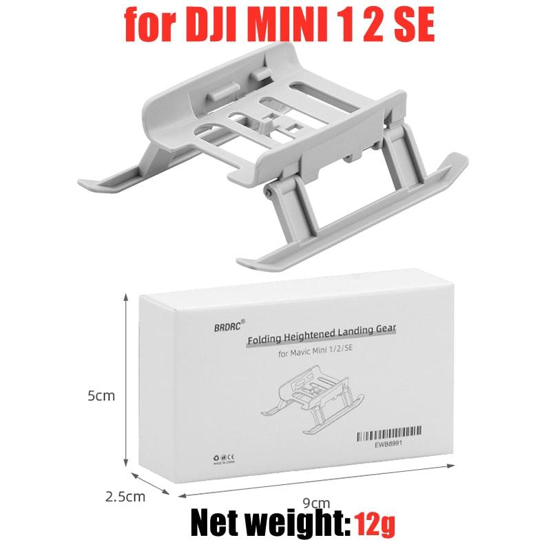 For DJI Mini 4 Pro Drone Landing Gear Extension Heightened Folding  Accessories