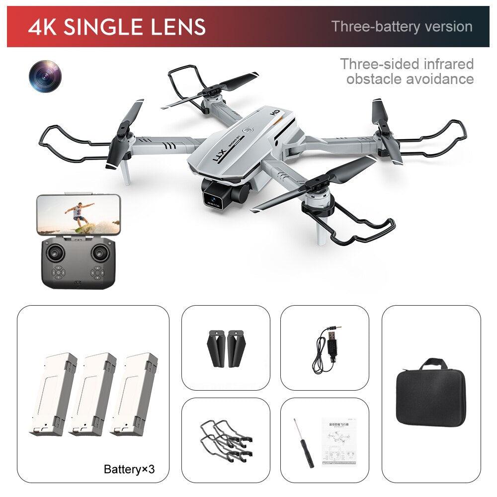 2023 New XT1 Mini Drone - 4K Professional HD Camera Three-sided Obstacle Avoidance Quadcopter RC Helicopter Plane Toys Gifts - RCDrone