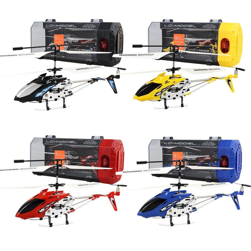 LD-Model Rc Helicopter - 3.5CH Metal RC Helicopter With Lights Remote Controller Helicopter - RCDrone