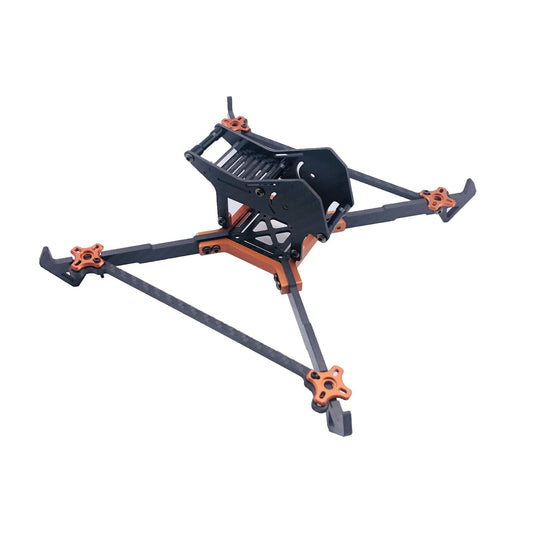 5-Inch Drone Frame Kit - Amo215 Racing Long Range 3K Carbon Fiber Sheet for FPV Dron Quadcopters DIY Accessories - RCDrone