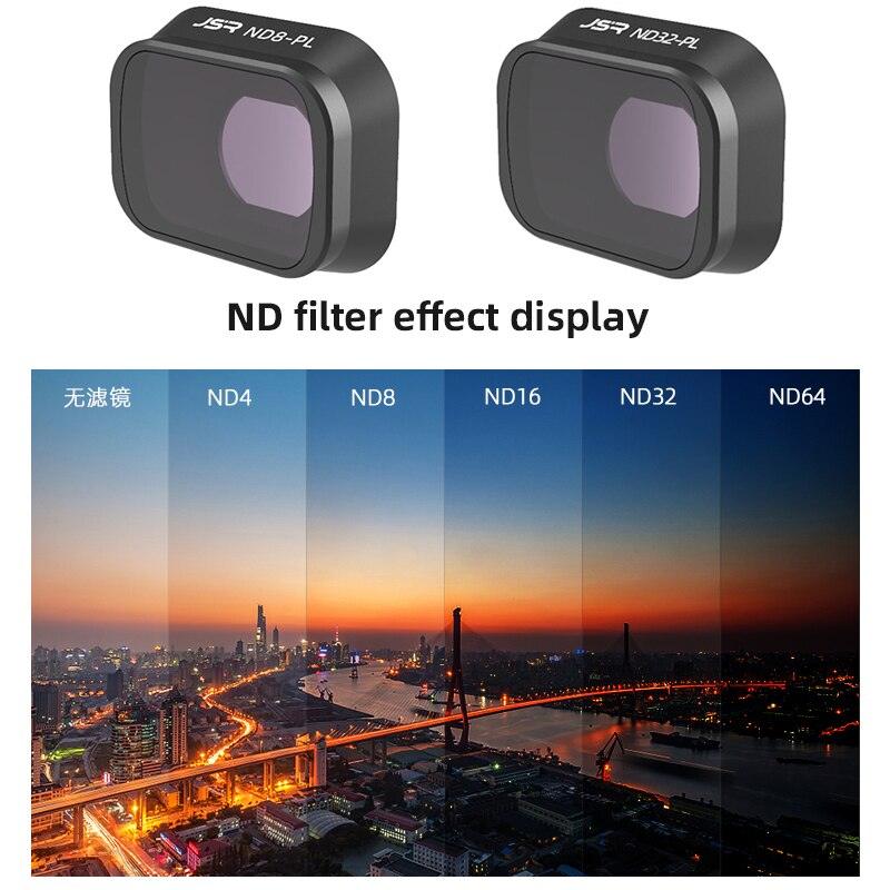 Mini 3 Pro Camera Lens Filter MCUV CPL ND8 ND16 ND32 ND64 ND256 ND