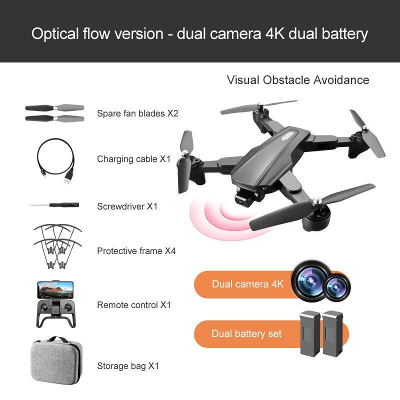 R20 Drone - 2023 New 6K Professional High-definition Camera GPS 5G Aerial Photography 4-axis Aircraft Folding Remote Control Toy - RCDrone