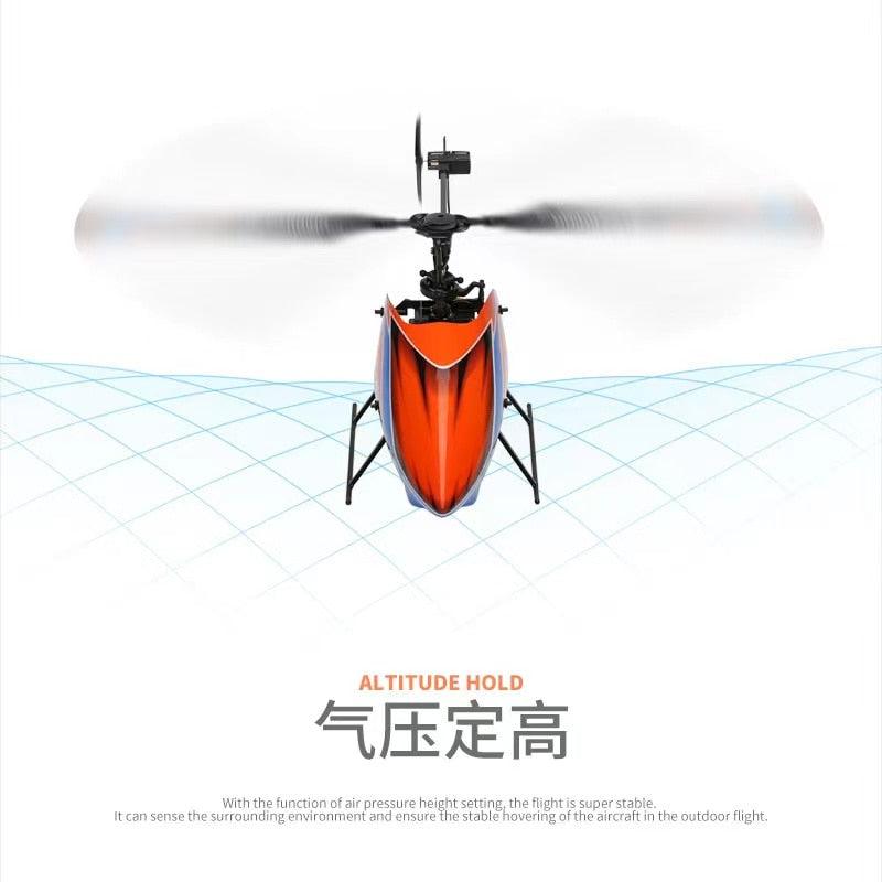 WLtoys K127 RC Helicopter - 2.4G 4CH 6-Aixs Gyroscope Single Blade