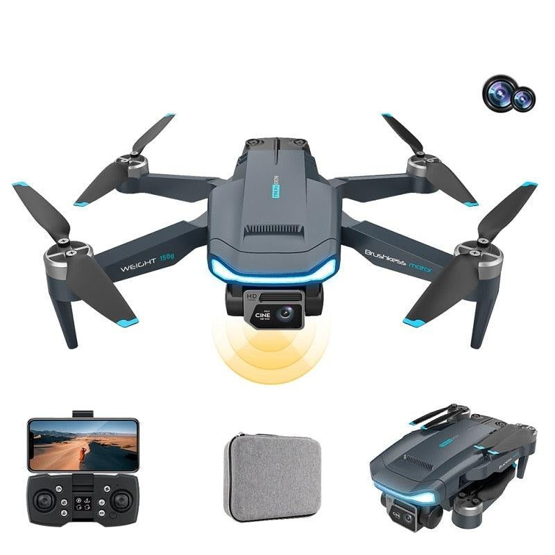 F194 Mini GPS Drone - 4K HD Dual Camera Fixed Height Brushless 5G WIFI FPV Foldable Quadcopter RC Distancce 1000m 150g Body Weight - RCDrone