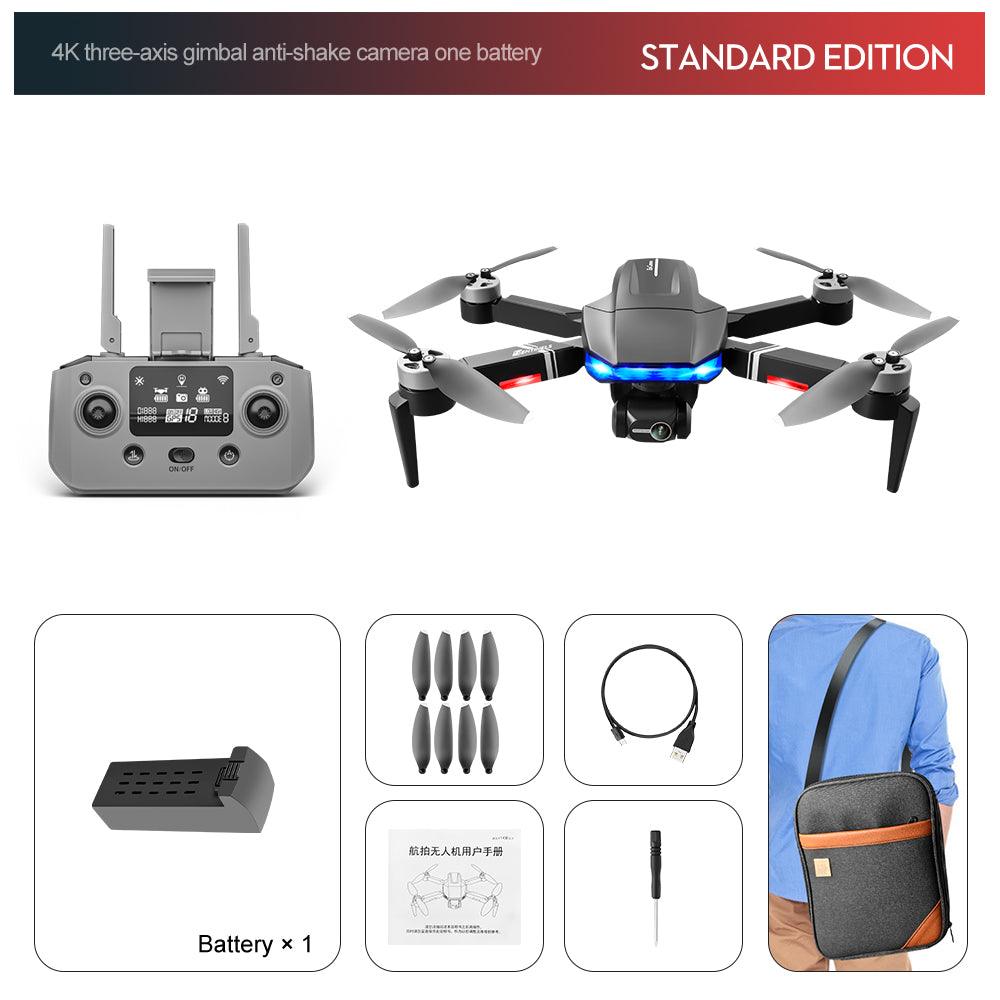 LSRC S7S Drone 5G WIFI 3-axis Real 4K HD Wide Angle Drone – RCDrone