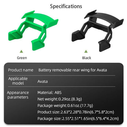 Flight Tail for DJI Avata - Battery Protection Cover Flying Tail Battery Quick-Release Disassembly Clip Drone Accessories - RCDrone