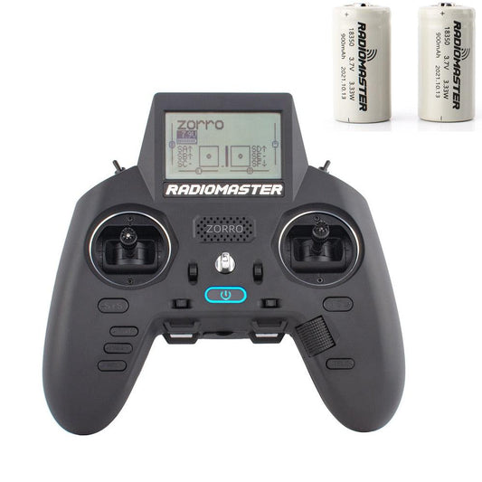 RadioMaster Zorro With Battery Hall Handle Remote Control CC2500 JP4IN1 Multi-Protocol ELRS TX High Frequency Configurations - RCDrone